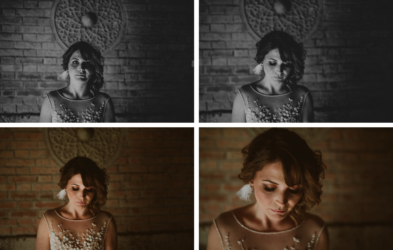 Vintage boho chic wedding in abandoned neoislamic villa Rafut