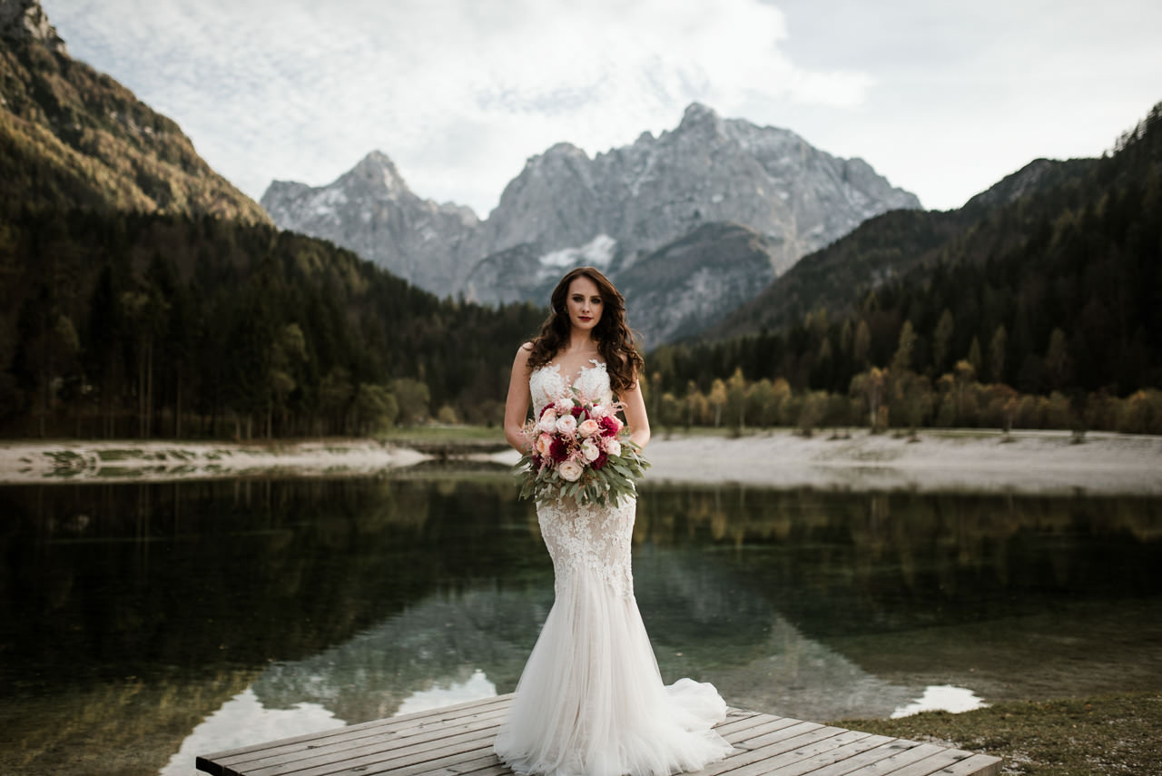 Kranjska Gora wedding photographer - a styled wedding in Julian Alps